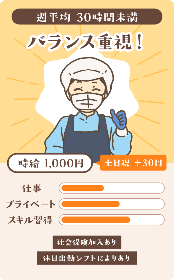 バランス重視